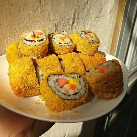 Hình ảnh kim bap chiên