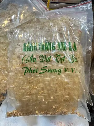 Hình ảnh Bánh tráng Cì ke tỏi