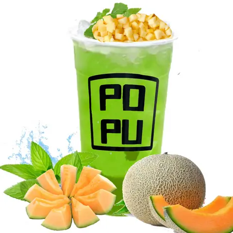 Hình ảnh Trà Dưa Lưới Tình Yêu 