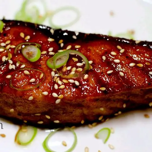Hình ảnh Y3 - Salmon Teri Yaki - Cá Hồi Nướng Teri