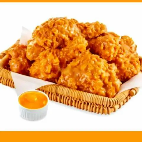 Hình ảnh Gà rán sốt phô mai cay Hàn Quốc