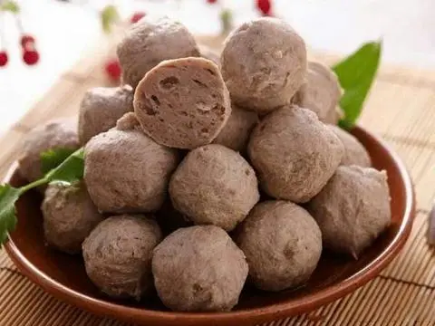 Hình ảnh bò viên gân loại 1 