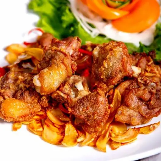 Hình ảnh Ngan cháy tỏi thơm lừng