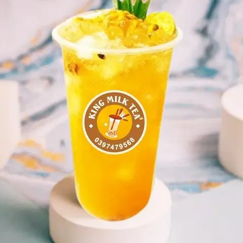 Hình ảnh Trà Chanh Dây Hạt Đác 700ml