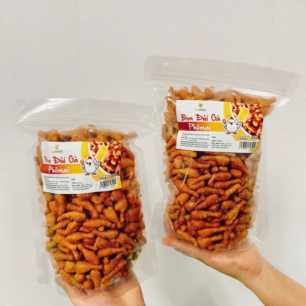 Hình ảnh Bim đùi gà phomai/ 1 túi 300gr