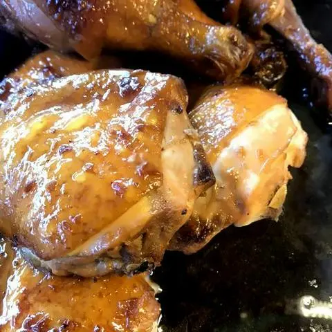 Hình ảnh Cơm gà rô ti