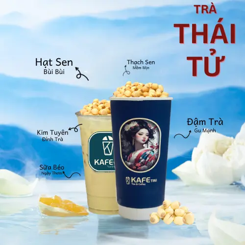 Hình ảnh Trà Sen Tứ Quý (Thái Tử)  - Signature