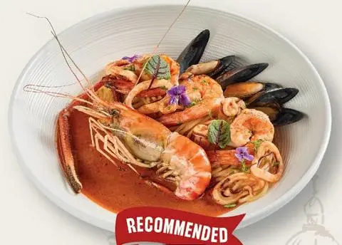 Hình ảnh SEAFOOD SPAGHETTI (MỲ Ý HẢI SẢN SỐT CÀ CHUA)