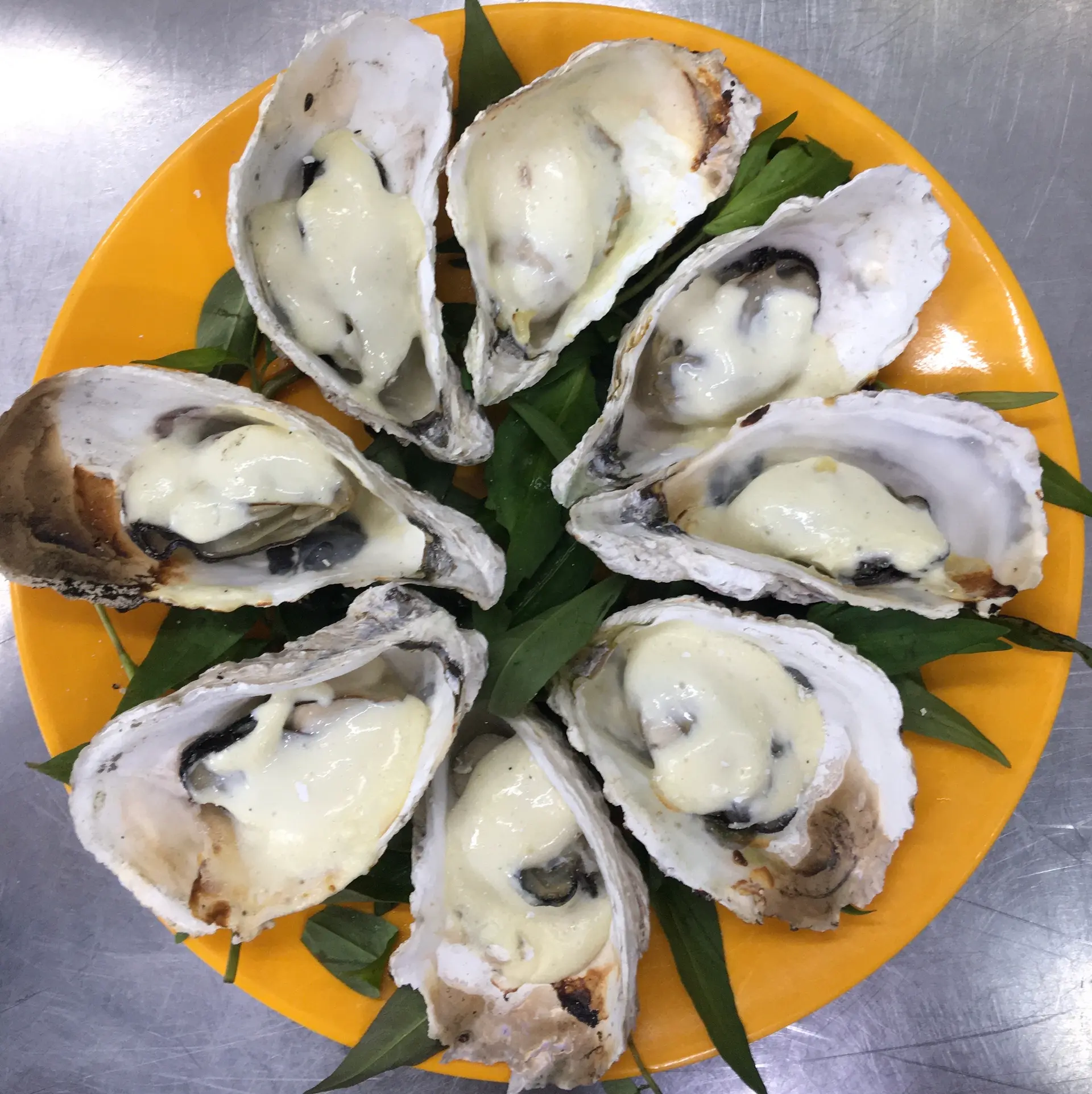 Hình ảnh hào nướng phô mai 
