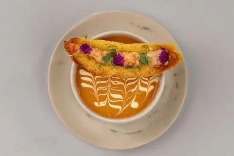 Hình ảnh Cajun prawn bisque