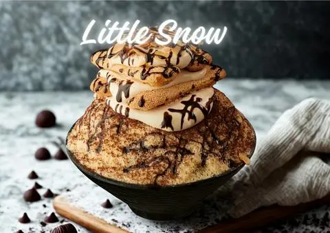 Hình ảnh Kem tuyết tiramisu - tiramisu bingsu