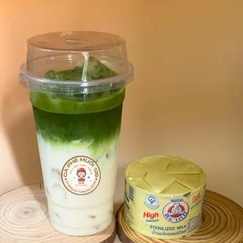 Hình ảnh Matcha Đài Loan Sữa Gấu - 700ml