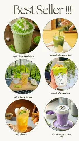 Hình ảnh Cốm Dừa Mây Mềm