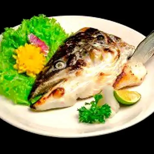 Hình ảnh Y08 - Salmonkaru Yaki - Đầu Cá Hồi Nướng