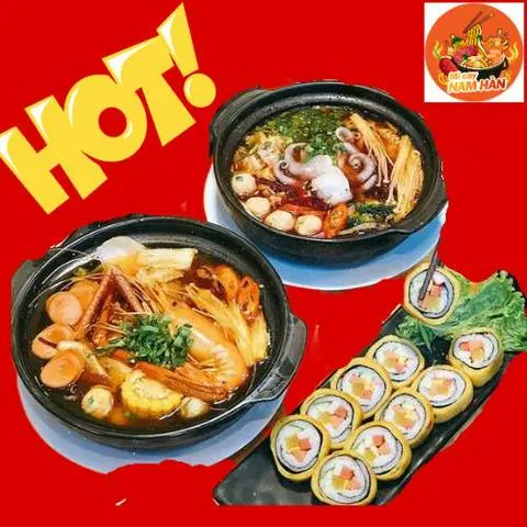 Hình ảnh 2 Mì Hải Sản +1 kimbap Chiên