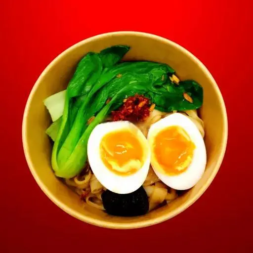 Hình ảnh Phở Trộn Trứng Lòng Đào