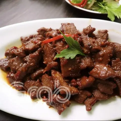 Hình ảnh Bò thêm ăn mì