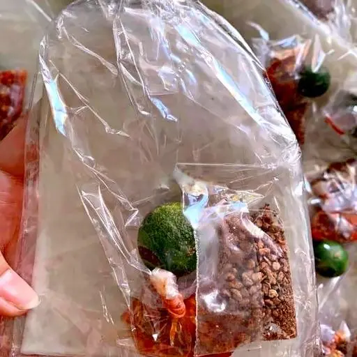 Hình ảnh Bánh Tráng Chấm Tắc Ớt Tươi Siêu Cay