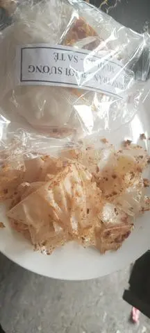 Hình ảnh bánh tráng muối bò 