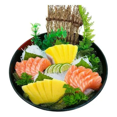 Hình ảnh Sashimi Mix 2 - Rong Biển Sốt Mè 30g