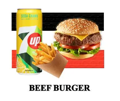 Hình ảnh COMBO BEEF BURGER