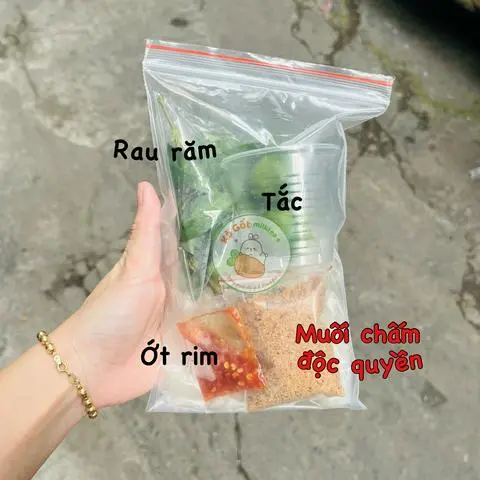 Hình ảnh Bánh Tráng Chấm Kà Gốt