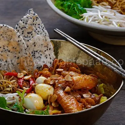 Hình ảnh Mì Quảng Gà (đặc sản xứ quảng)
