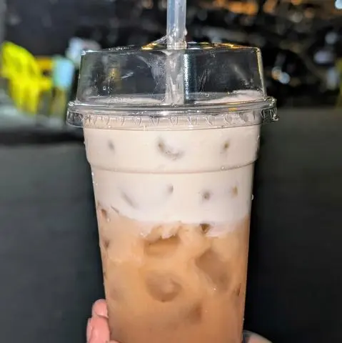 Hình ảnh Hồng trà macchiato
