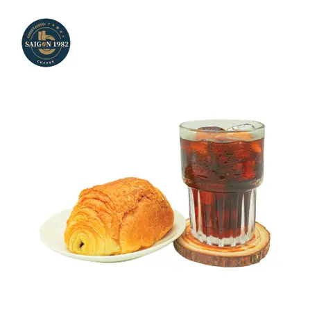 Hình ảnh Combo 1 (1 cafe truyền thống + 1 bánh)