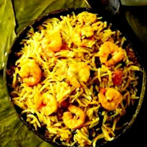 Hình ảnh Prawn biryani