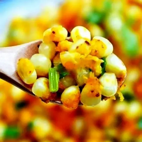 Hình ảnh Bắp xào trứng gà