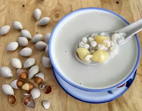 Hình ảnh Chè bo bo bạch quả