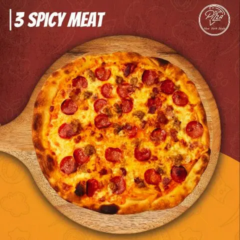 Hình ảnh 3 Spicy Meat Pizza Kích Cỡ 34Cm