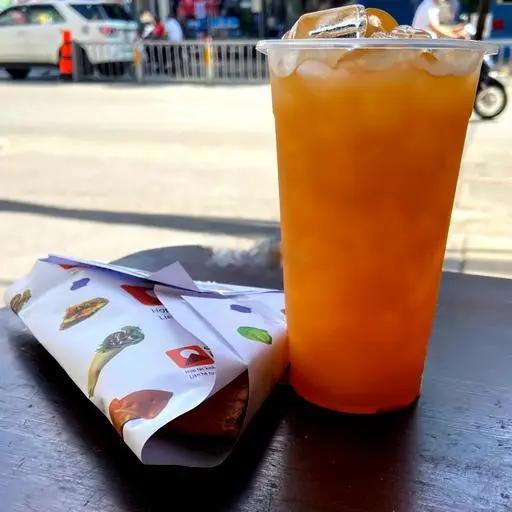 Hình ảnh Combo 4: Kebab tam giác + cam vắt 