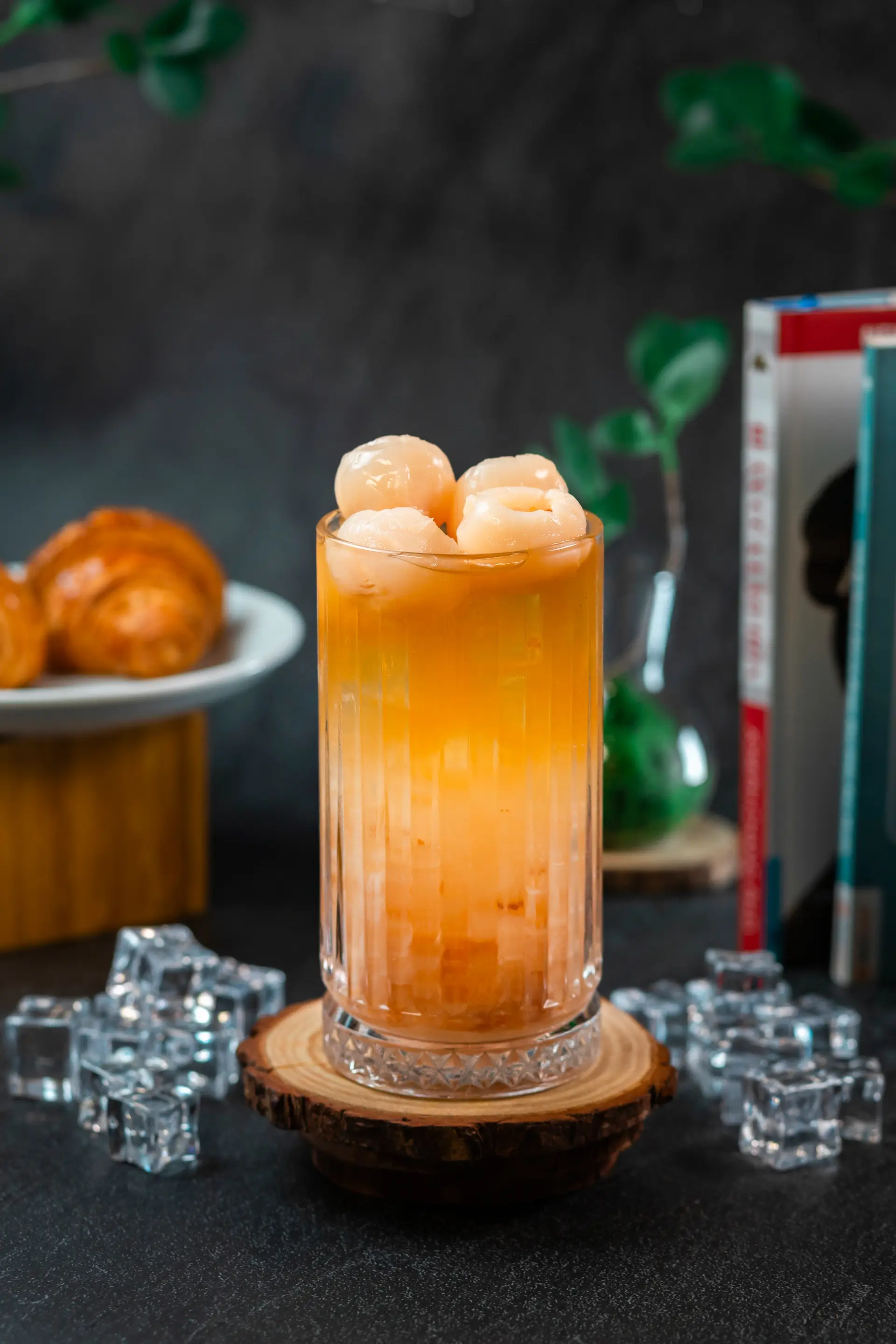 Hình ảnh Trà Vải Hoa Hồng