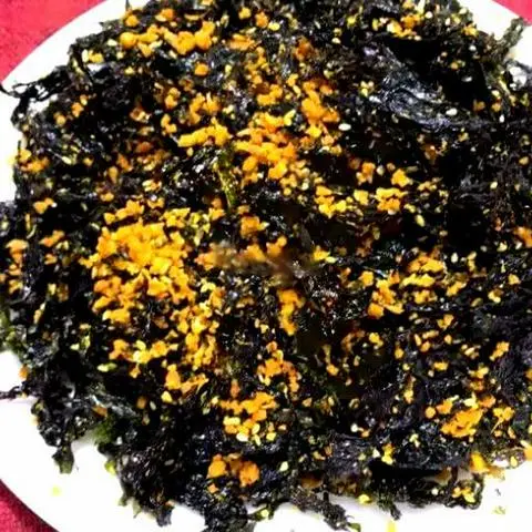 Hình ảnh Rong biển cháy tỏi