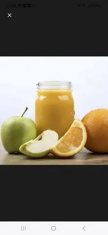 Hình ảnh Nước ép cam mix táo