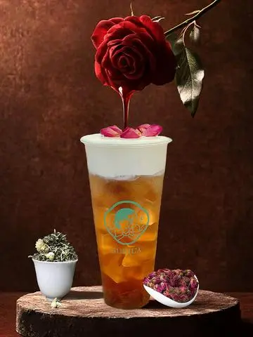 Hình ảnh Hồng nhài kem chees ( Đậm trà - đậm hương hoa)