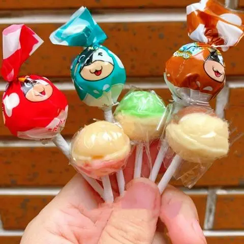 Hình ảnh Kẹo Mút Sữa Bò Milkita (Lẻ 1) Dâu, Dưa Lưới, Socola Indonesia Chính Hãng