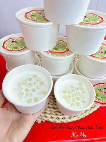 Hình ảnh Tàu hũ trân châu trắng