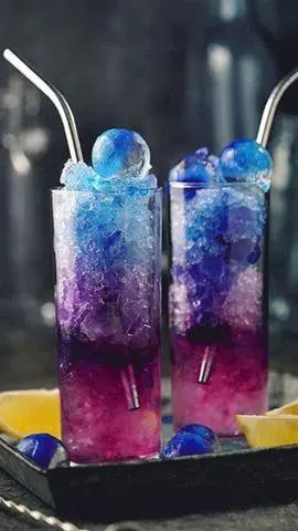 Hình ảnh Soda hoa đậu biếc dâu tằm