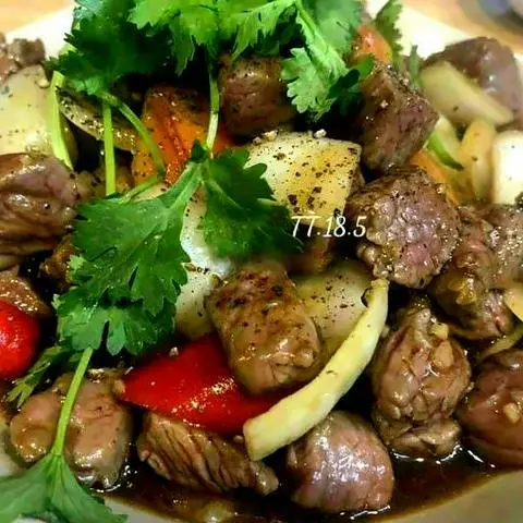 Hình ảnh Thịt Bò Xào Lăn