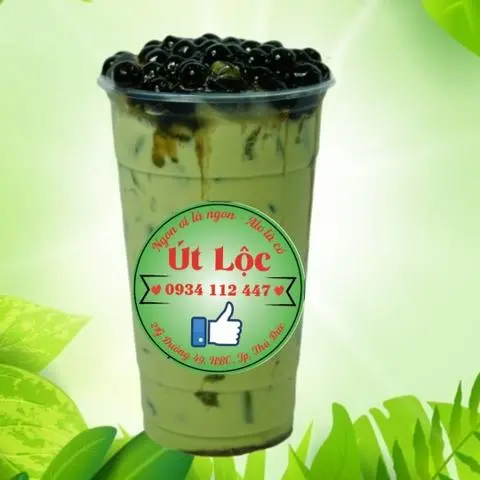 Hình ảnh Trà sữa Thái xanh trân châu
