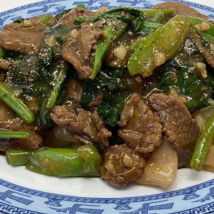 Hình ảnh mì xào giòn bò 