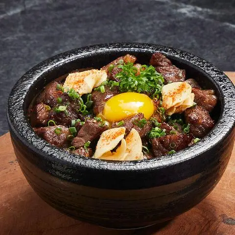 Hình ảnh Fuji beef don- Cơm bò fuji ( không trứng gà)