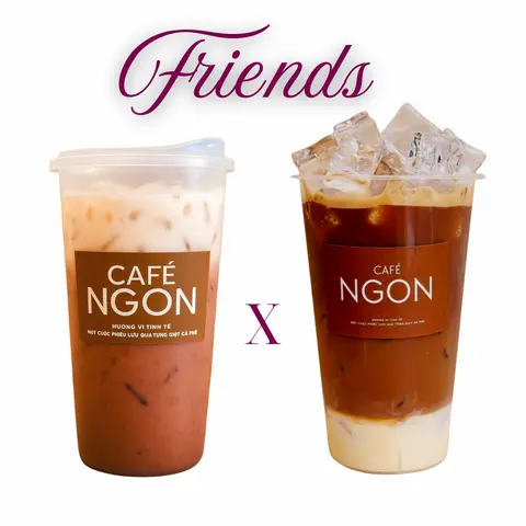 Hình ảnh Cacao kem muối Hàn Quốc + Cafe Sữa đá 