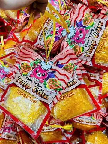 Hình ảnh Bánh Tráng Thập Cẩm Vị Cà Ri Thái 