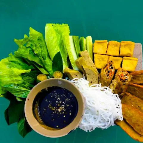 Hình ảnh Bún đậu mắm tôm chay