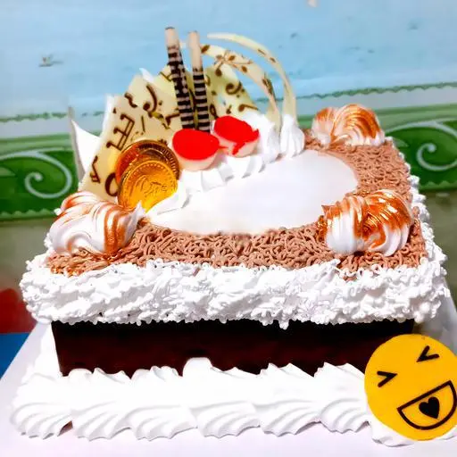 Hình ảnh Bánh Kem Socola Vuông. 