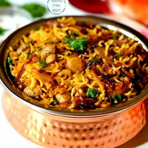 Hình ảnh Mushroom biryani